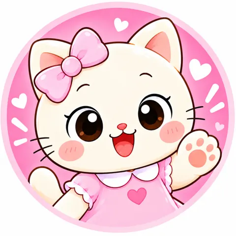 Miu Miu mèo nơ hồng